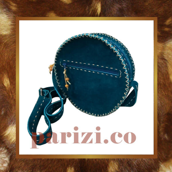 Leather shoulder bag 15