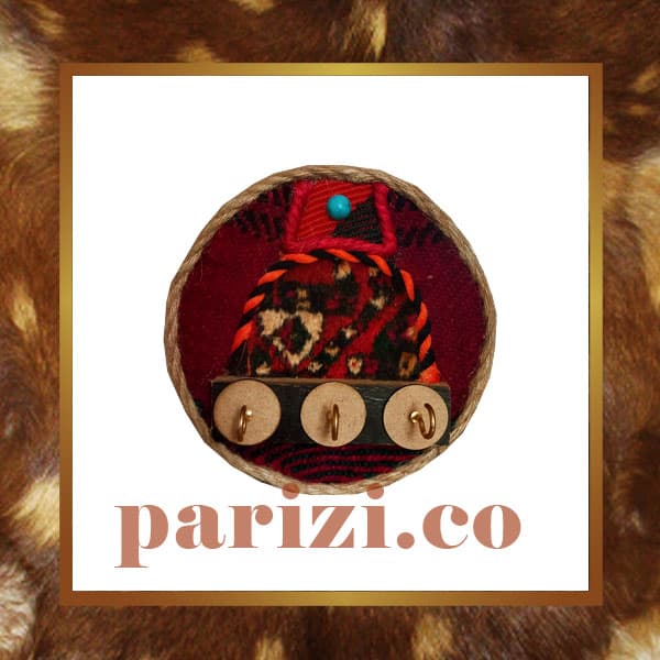 Wall key holder with Carpet
