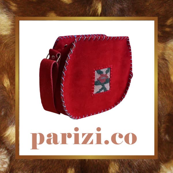 Fancy leather shower bag