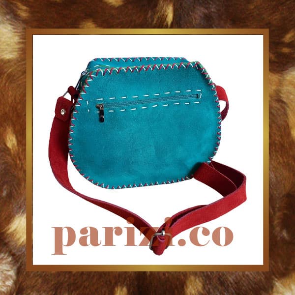 Leather shoulder bag 15