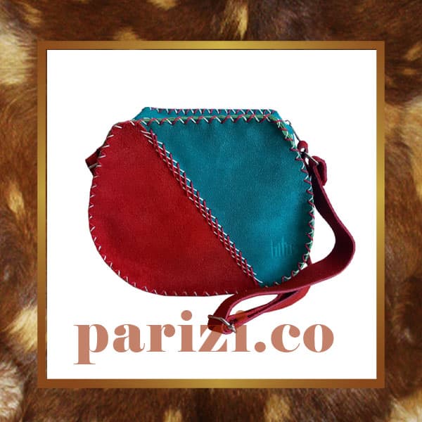 Leather shoulder bag 15