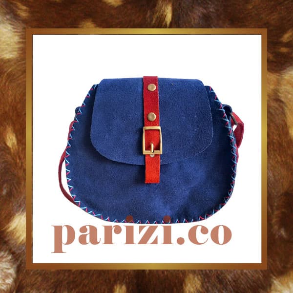 Fancy leather shoulder bag