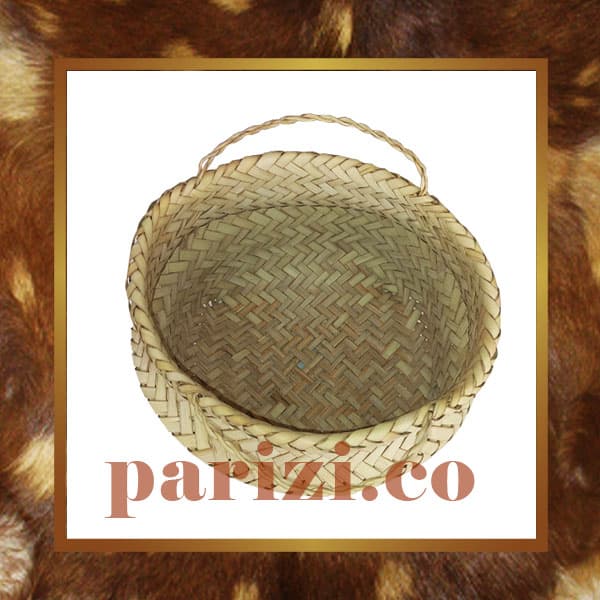 Wicker flower pot