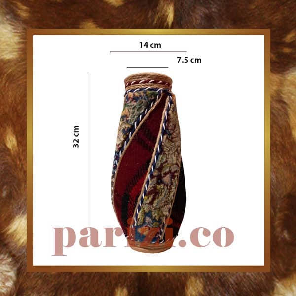Handmade carpet Vase