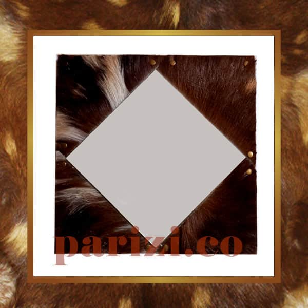 Leather Wall Mirror