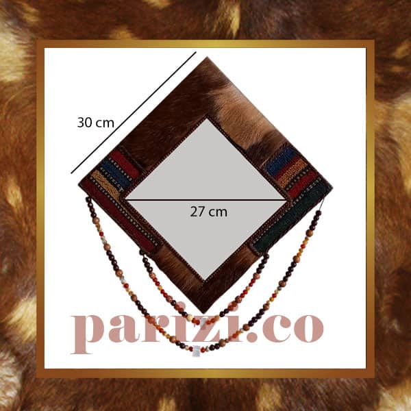 Leather Decorative Wall Mirror