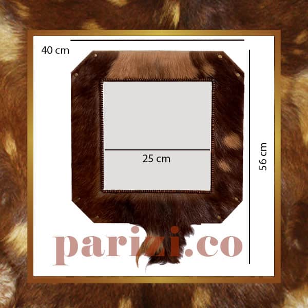 Handmade Leather Wall Mirror